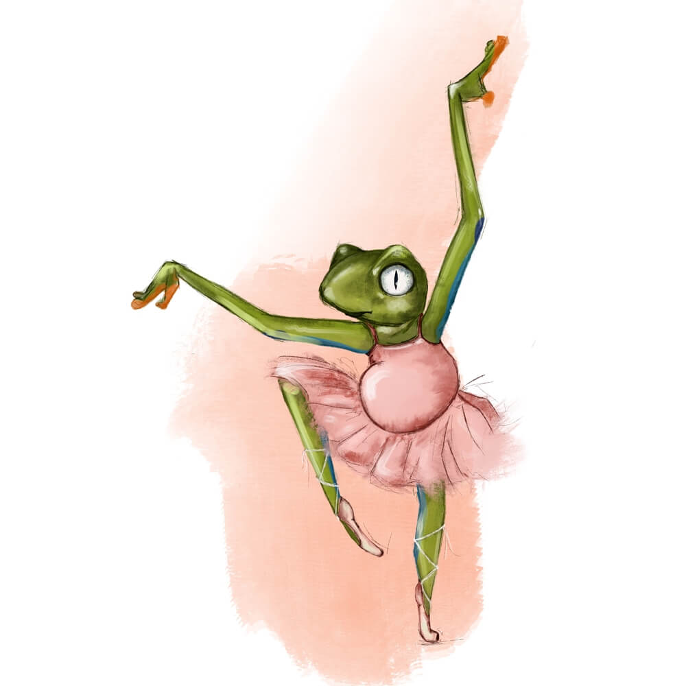 Ballerina Frog