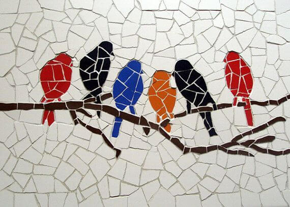Mosaic Bird
