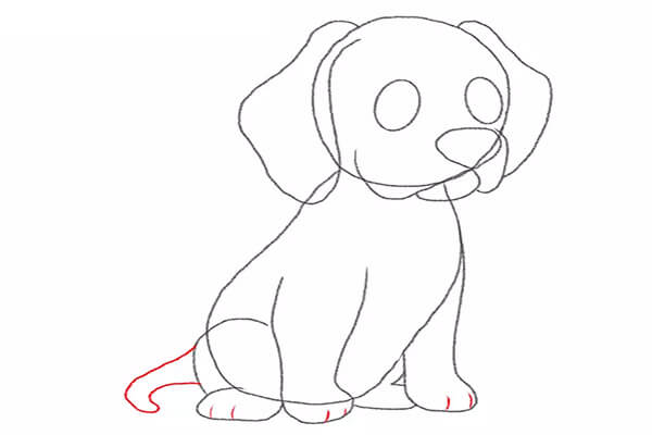 How to Draw a Cartoon Dog – Step-by-Step Drawing Tutorial